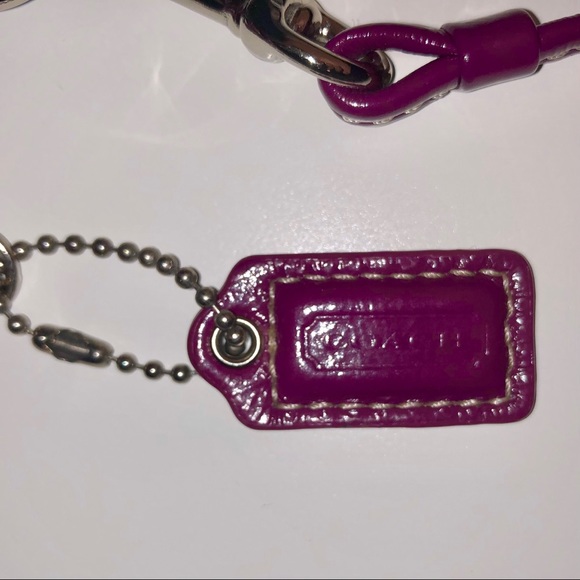 SOLD Coach - Canvas Stitched Wristlet - Picture 8 of 9